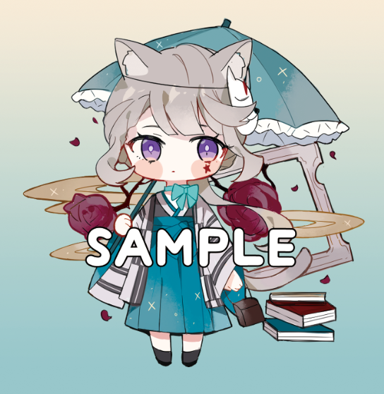 [PRE-ORDER] Genshin 四季流雲 Resin Acrylic Keychain