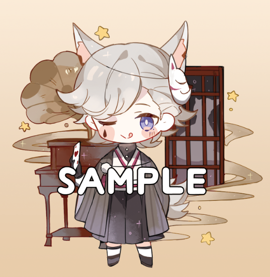 [PRE-ORDER] Genshin 四季流雲 Resin Acrylic Keychain