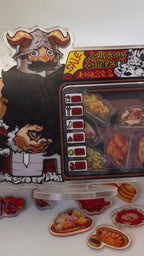 Senshi Cafeteria Shaker Charms Set