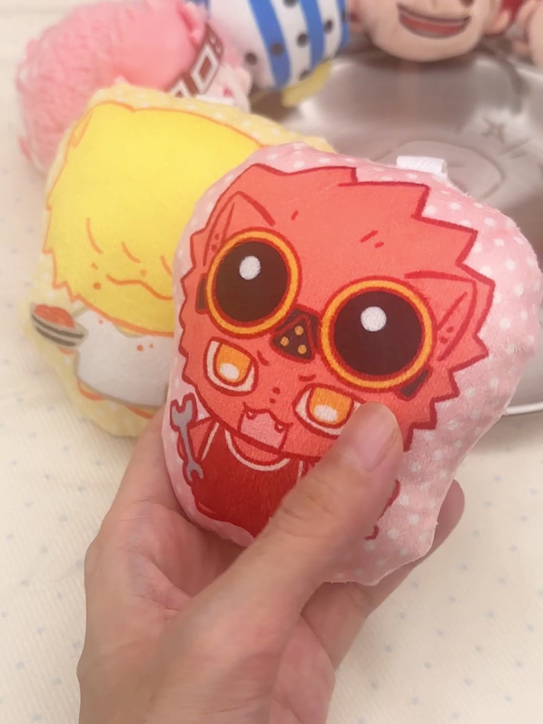 Kid & Killer Squeaky Plush Doll — One Piece KID PIRATES Fan Made