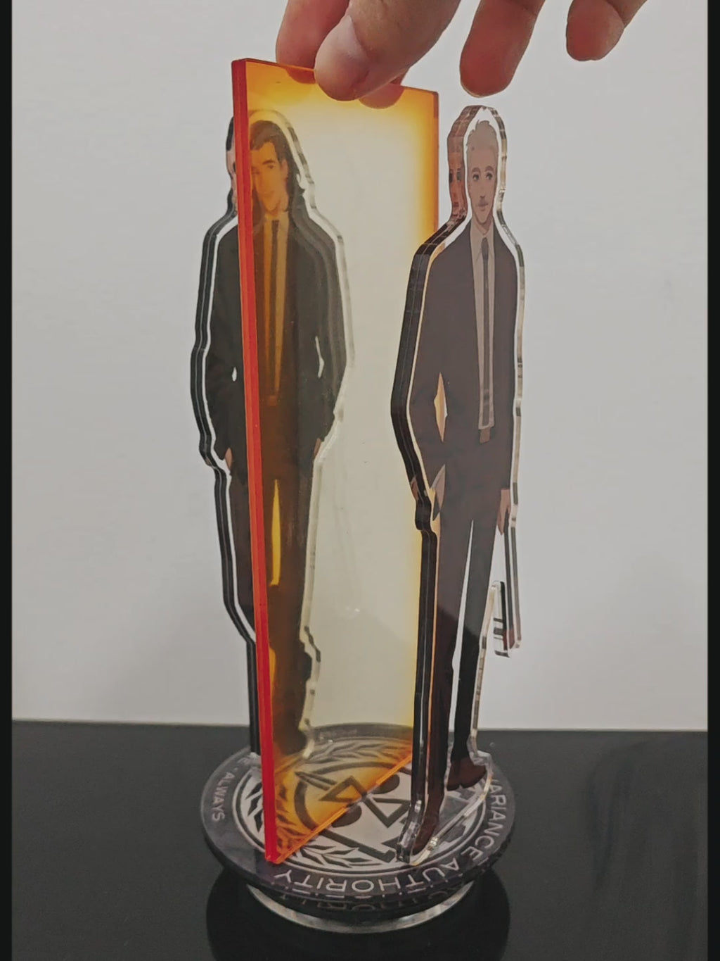 Lokius Time Door Spinning Standee