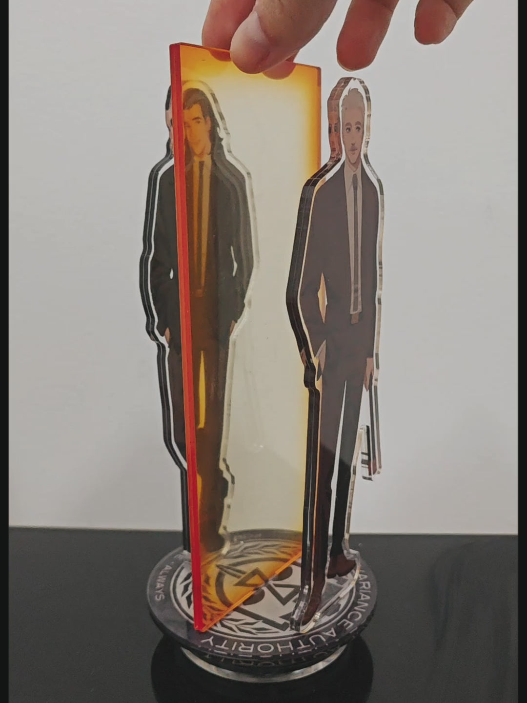 Lokius Time Door Spinning Standee