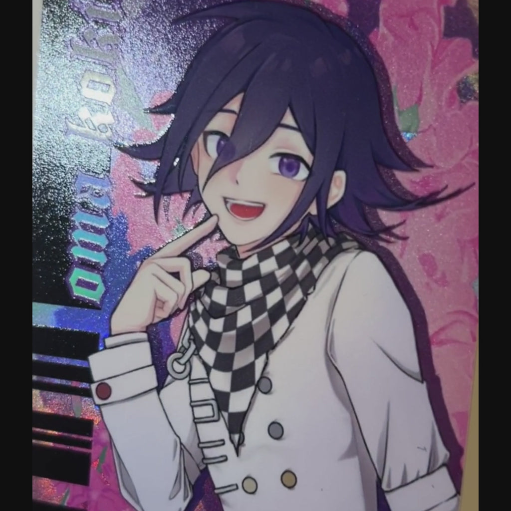 Danganronpa Flower Language postcard