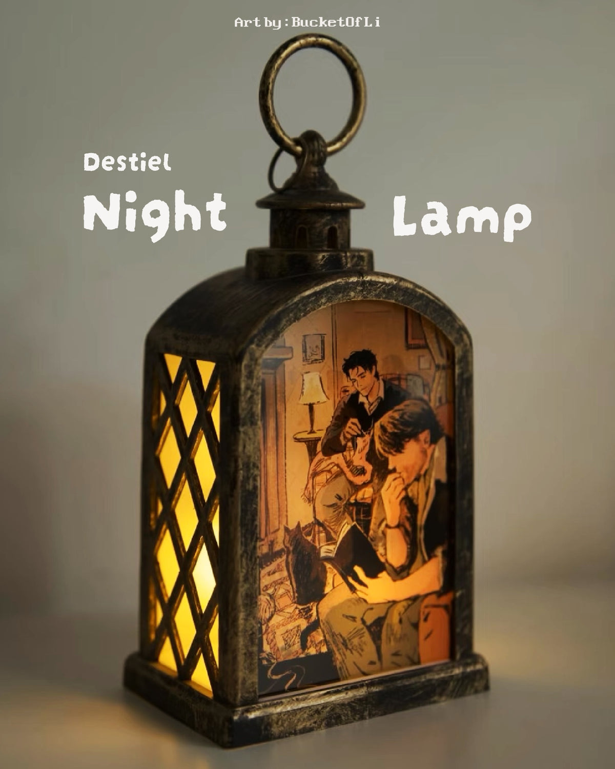 Destiel Night Lamp