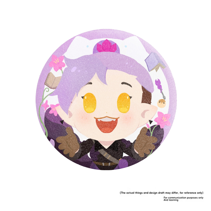[🦉TOH Fanarts]Plash Badges anime doujin pins TOH