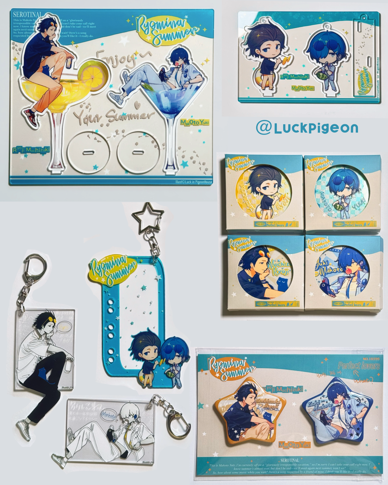 Ryomina Summer acrylics doujin luckpigeon