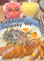 Kid & Killer Squeaky Plush Doll — One Piece KID PIRATES Fan Made