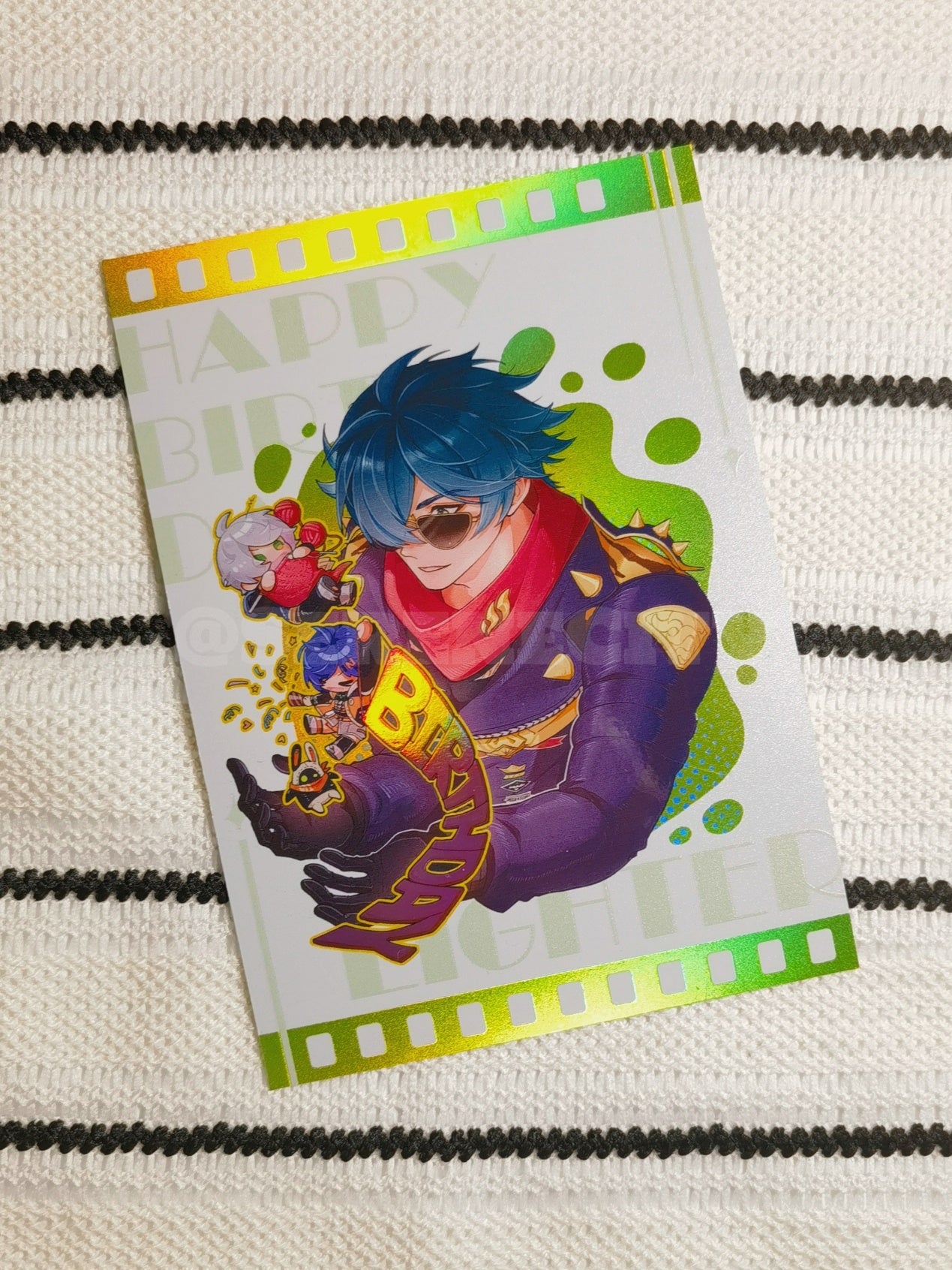 Lighter‘s Birthday Series acrylics doujin game serenecity ZenlessZoneZero