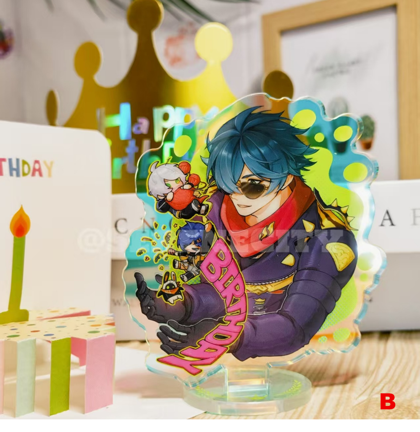 Lighter‘s Birthday Series acrylics doujin game serenecity ZenlessZoneZero