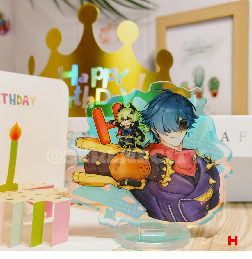 Lighter‘s Birthday Series acrylics doujin game serenecity ZenlessZoneZero