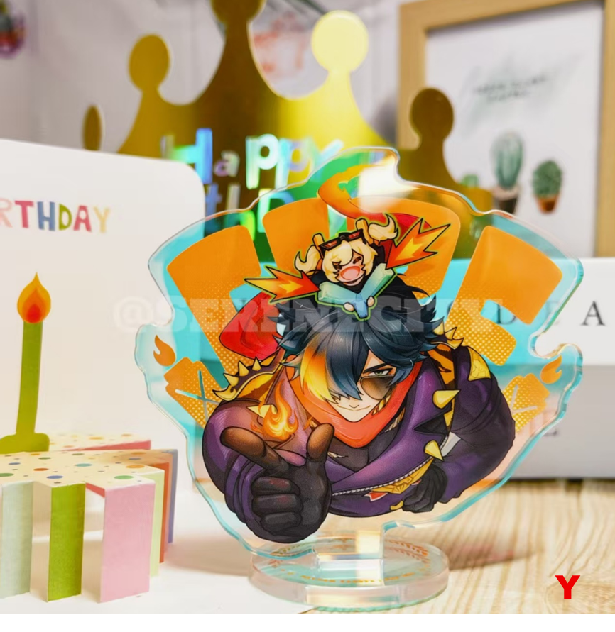 Lighter‘s Birthday Series acrylics doujin game serenecity ZenlessZoneZero