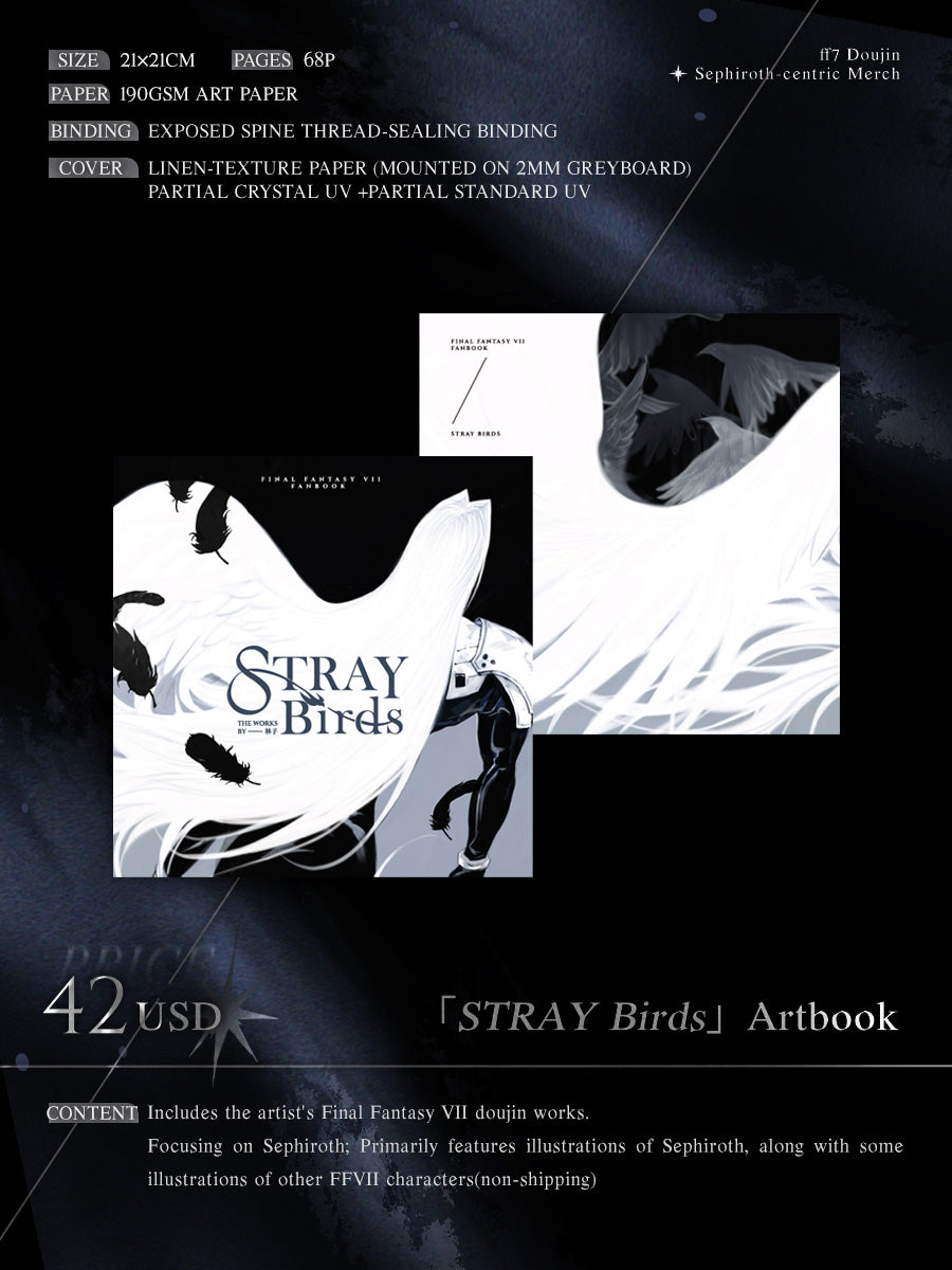 FF7 Doujin Sephiroth-Centric Artbook Merch