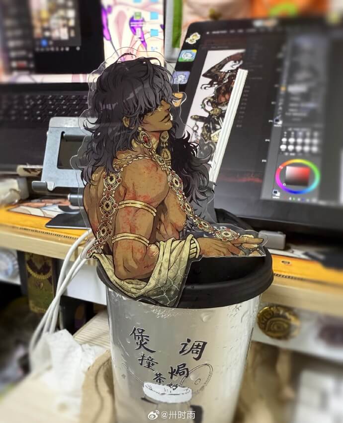 PVC Transparent Card Standee