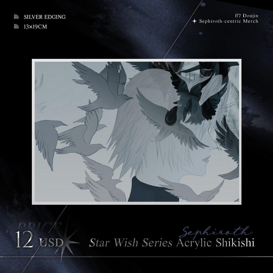 FF7 Doujin Sephiroth-Centric Artbook Merch