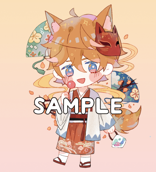 [PRE-ORDER] Genshin 四季流雲 Resin Acrylic Keychain