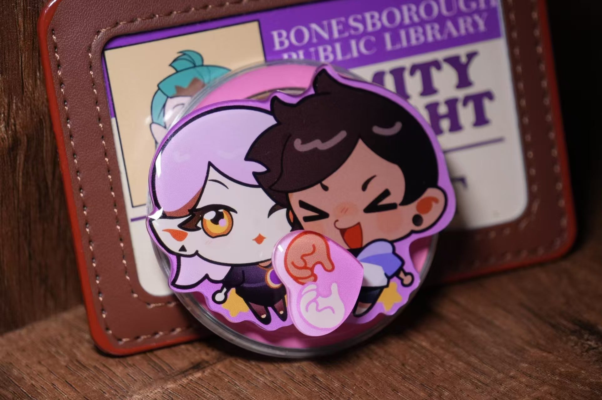 The Owl House Lumity Magnetic Phone Grip doujin game pins TOH