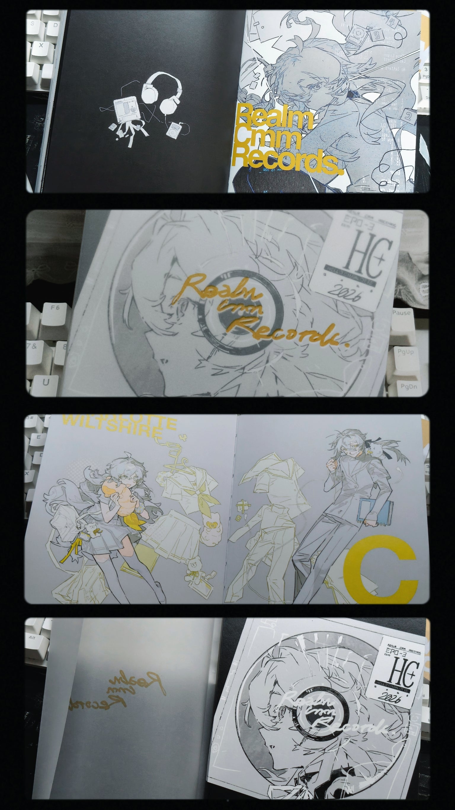 /Realm Cmm Records./Hello Charlotte Fanmade Merch