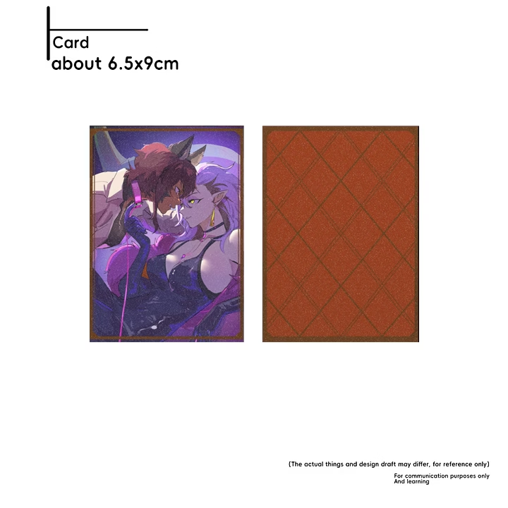 [🦉TOH FANARTS]Holographic Photocard doujin prints TOH